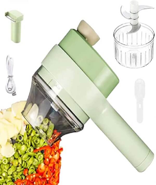 Electric Vegetable Slicer Set